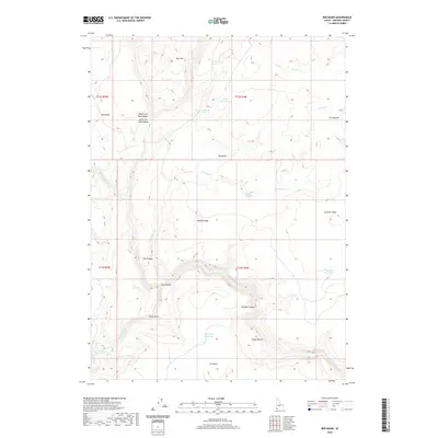 2020 Map of Red Basin, 2020 Print