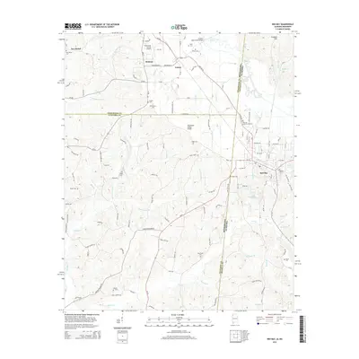 2014 Map of Red Bay, 2014 Print
