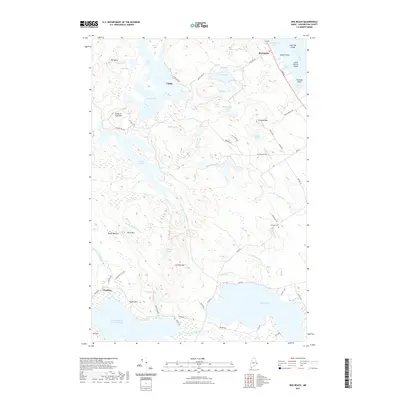 2021 Map of Red Beach, 2021 Print