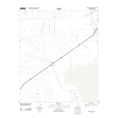2011 Map of Red Bird Hills, 2011 Print