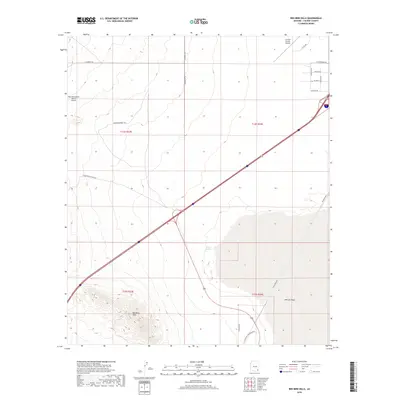 2018 Map of Red Bird Hills, 2018 Print