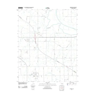 2012 Map of Red Bird, 2012 Print