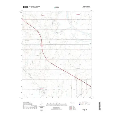2018 Map of Red Bird, 2018 Print