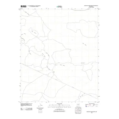2010 Map of Red Bluff Draw West, 2010 Print