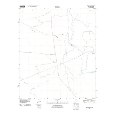 2010 Map of Red Bluff, 2010 Print