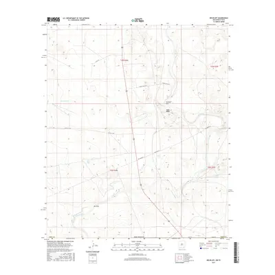 2017 Map of Red Bluff, 2017 Print