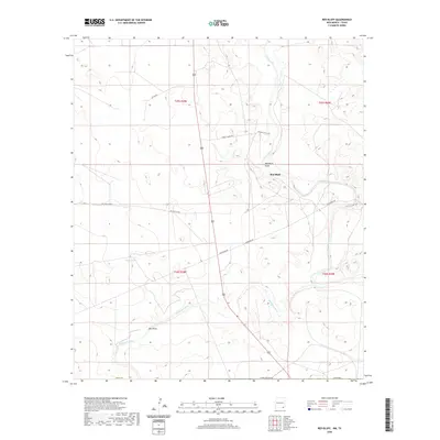 2020 Map of Red Bluff, 2020 Print