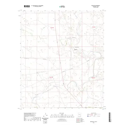 2023 Map of Red Bluff, 2023 Print