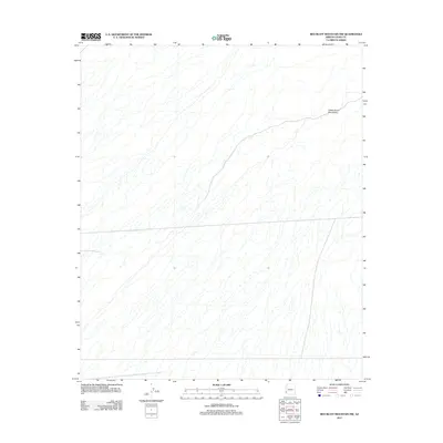 2011 Map of Red Bluff Mountain NW, 2011 Print