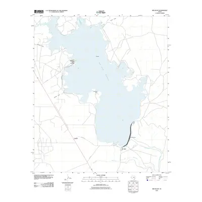 2010 Map of Red Bluff, 2010 Print
