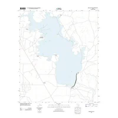 2013 Map of Red Bluff, 2013 Print