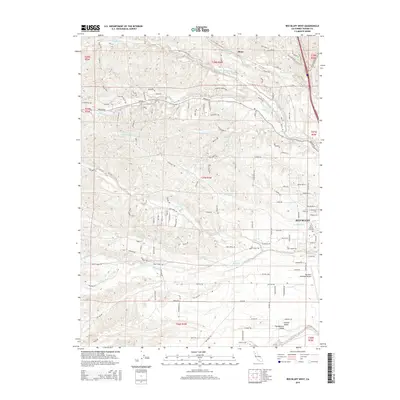 2015 Map of Red Bluff West, 2015 Print