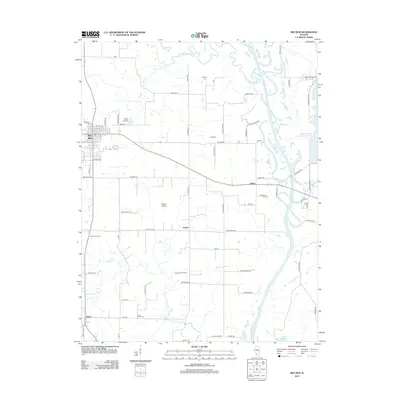 2012 Map of Red Bud, 2012 Print