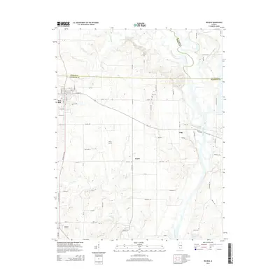 2015 Map of Red Bud, 2015 Print