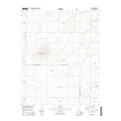 2014 Map of Red Butte, 2014 Print