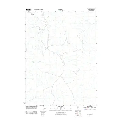 2011 Map of Red Butte, 2011 Print