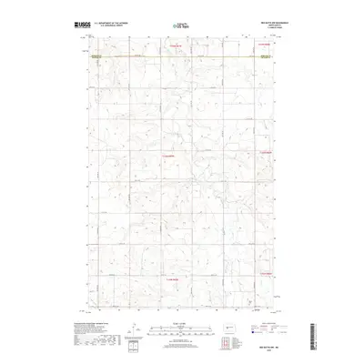 2018 Map of Red Butte NW, 2018 Print