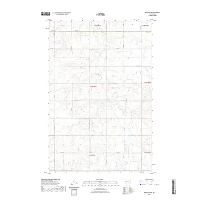 2020 Map of Red Butte NW, 2020 Print