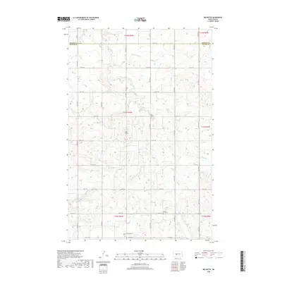 2018 Map of Red Butte, 2018 Print