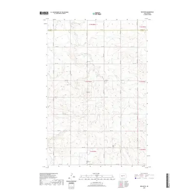 2020 Map of Red Butte, 2020 Print