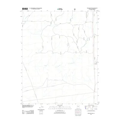 2012 Map of Red Butte SW, 2012 Print