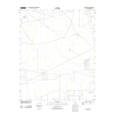 2012 Map of Red Buttes, 2012 Print