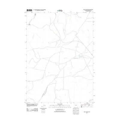 2012 Map of Red Canyon, 2012 Print