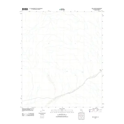 2012 Map of Red Canyon, 2012 Print