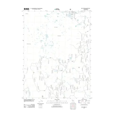 2012 Map of Red Cinder, 2012 Print