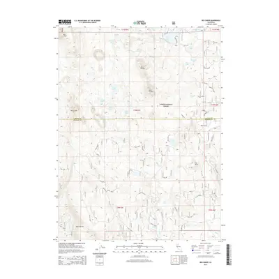 2015 Map of Red Cinder, 2015 Print