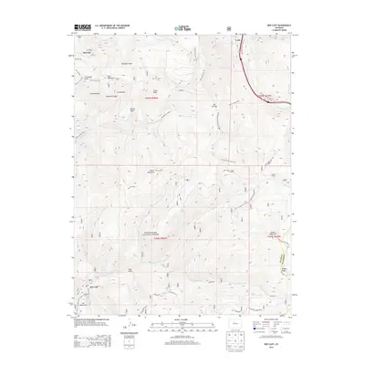 2013 Map of Red Cliff, 2013 Print