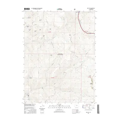 2016 Map of Red Cliff, 2016 Print