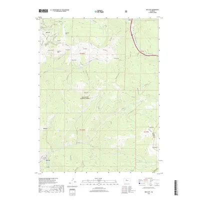 2019 Map of Red Cliff, 2019 Print