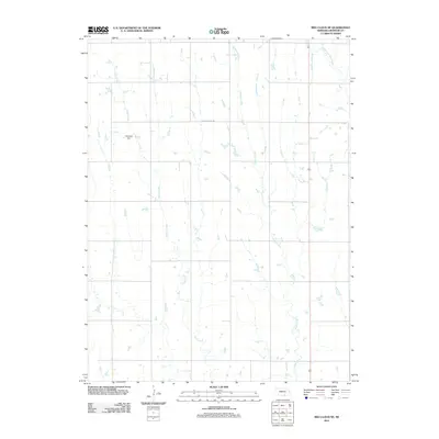 2011 Map of Red Cloud NE, 2011 Print