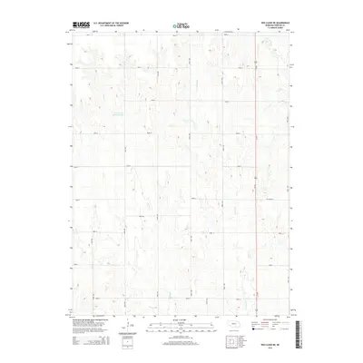2014 Map of Red Cloud NE, 2014 Print