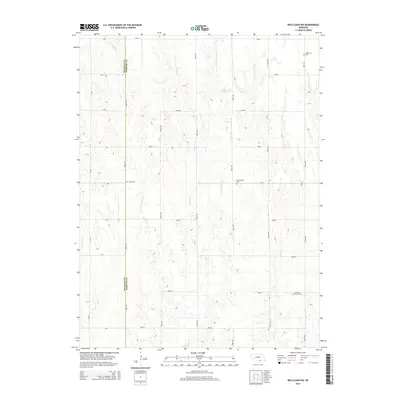 2014 Map of Red Cloud NW, 2014 Print