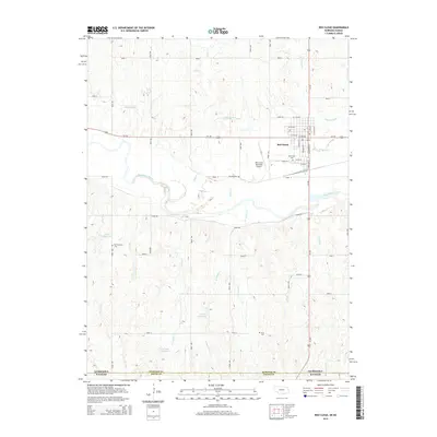 2014 Map of Red Cloud, 2014 Print