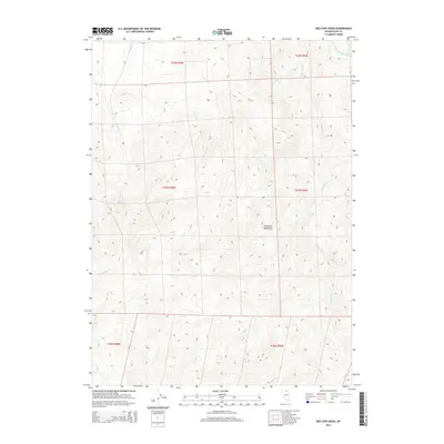 2014 Map of Red Cow Creek, 2014 Print