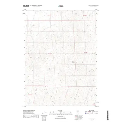 2018 Map of Red Cow Creek, 2018 Print
