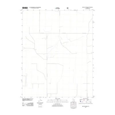 2010 Map of Red Cow Draw, 2010 Print