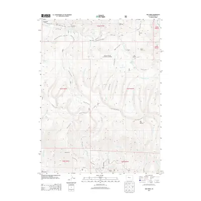 2013 Map of Red Creek, 2013 Print