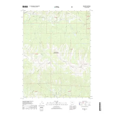 2019 Map of Red Creek, 2019 Print