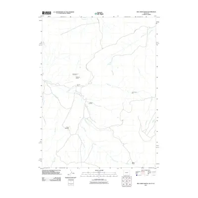 2011 Map of Red Creek Ranch, 2011 Print