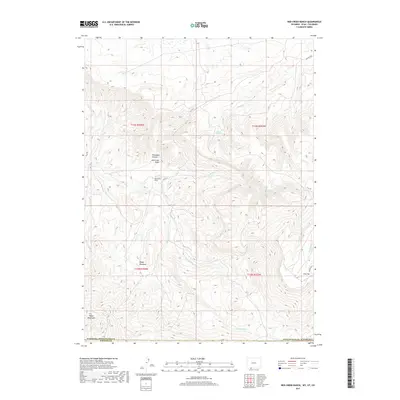 2017 Map of Red Creek Ranch, 2017 Print