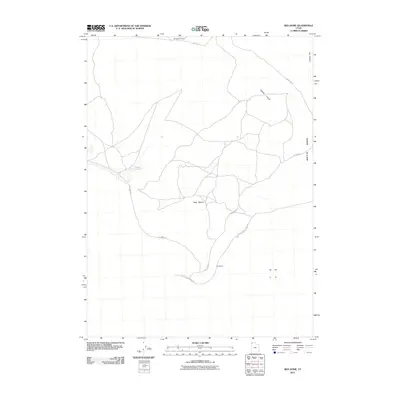 2011 Map of Red Dome, 2011 Print