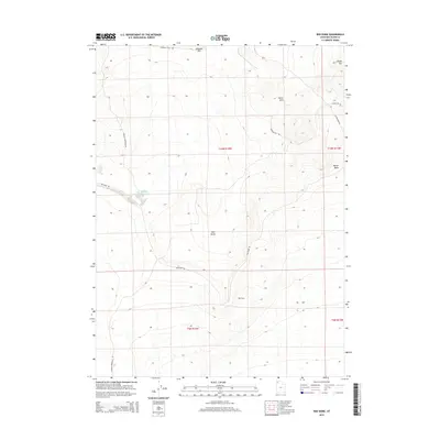 2014 Map of Red Dome, 2014 Print