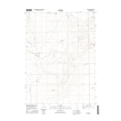 2017 Map of Red Dome, 2017 Print