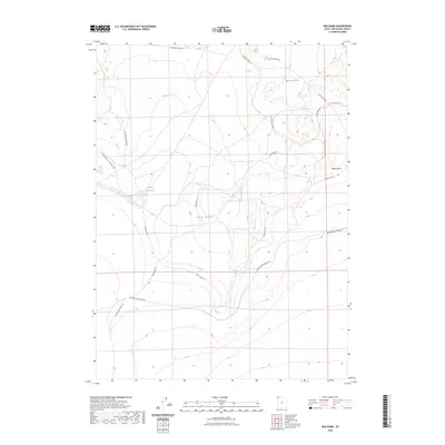 2023 Map of Red Dome, 2023 Print