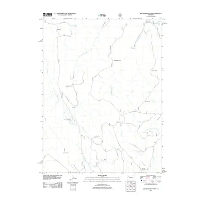 2011 Map of Red Elephant Point, 2011 Print