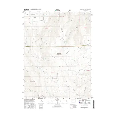 2016 Map of Red Elephant Point, 2016 Print